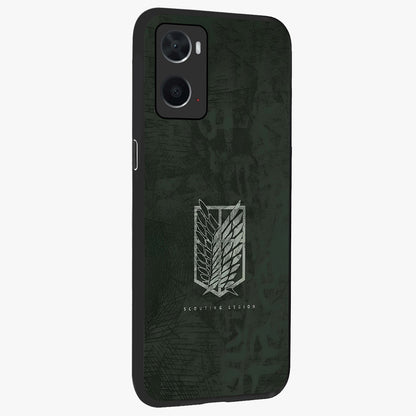 Wings Of Freedom Glass Case upright view showcasing powerful wings artwork with freedom themed design.