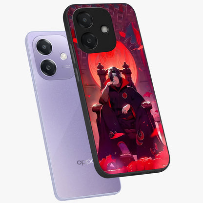 Blood Moon Sovereign Glass Case displayed in angled mockup highlighting dark celestial moon design and dramatic theme.