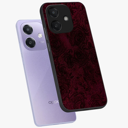 Crimson Fade Flow Glass Case displayed in angled mockup highlighting smooth gradient design with modern aesthetic style.