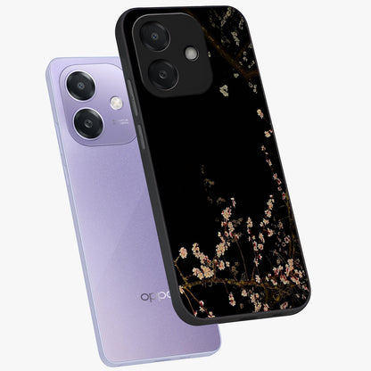 Petal Moon Light With Custom Name Glass Case displayed in angled mockup highlighting delicate petal design with custom name feature.