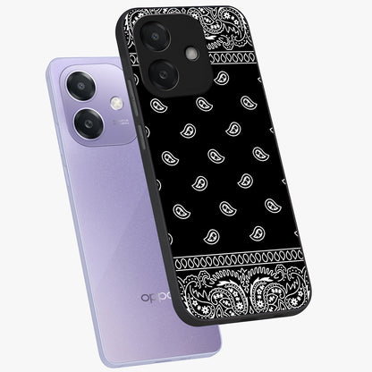 Retro Rebel Threads Glass Case displayed in angled mockup highlighting retro inspired graphic design with rebellious aesthetic.
