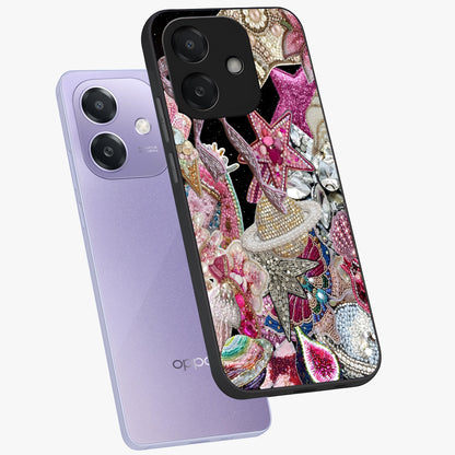 Starlit Jewel Dream Glass Case displayed in angled mockup highlighting glowing celestial jewel design with dreamy aesthetic.
