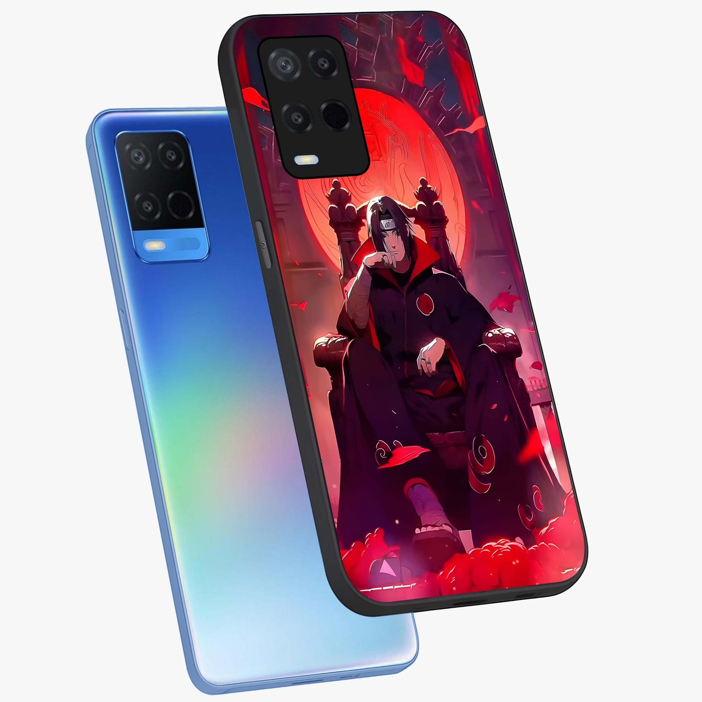 Blood Moon Sovereign Glass Case displayed in angled mockup highlighting dark celestial moon design and dramatic theme.