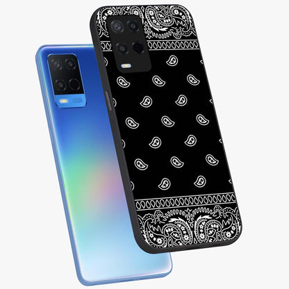 Retro Rebel Threads Glass Case displayed in angled mockup highlighting retro inspired graphic design with rebellious aesthetic.