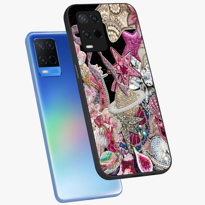 Starlit Jewel Dream Glass Case displayed in angled mockup highlighting glowing celestial jewel design with dreamy aesthetic.