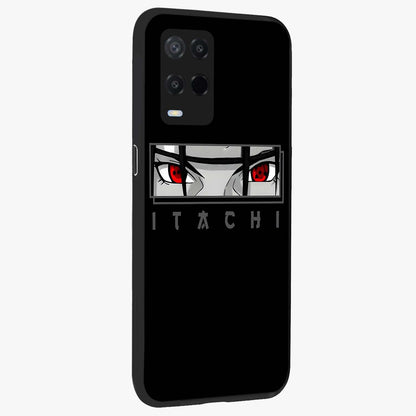 Scarlet Gaze Dominance Glass Case upright view showcasing powerful dramatic artwork with dominant artistic theme.