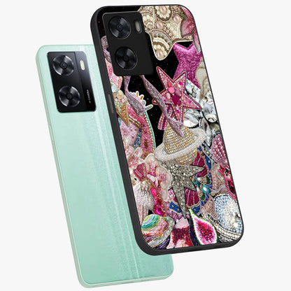 Starlit Jewel Dream Glass Case displayed in angled mockup highlighting glowing celestial jewel design with dreamy aesthetic.