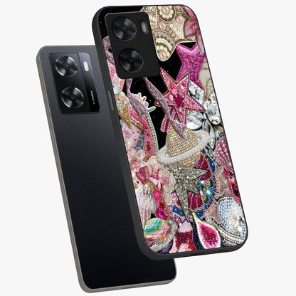 Starlit Jewel Dream Glass Case displayed in angled mockup highlighting glowing celestial jewel design with dreamy aesthetic.