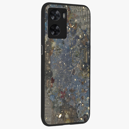 Aesthetic Astrolophia Glass Case upright view showcasing soft aesthetic theme with stylish modern look.