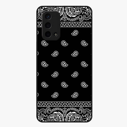 Retro Rebel Threads Glass Case showing flat back view with vintage street style artwork and glossy glass finish.