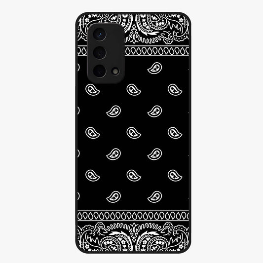 Retro Rebel Threads Glass Case showing flat back view with vintage street style artwork and glossy glass finish.