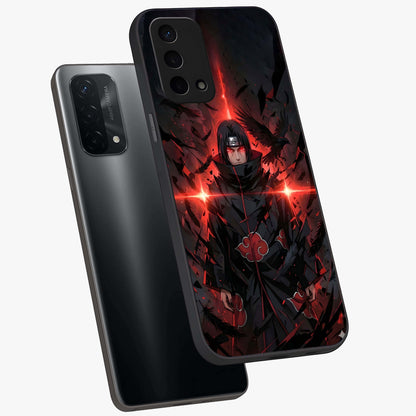 Focused Blade Discipline Glass Case displayed in angled mockup highlighting clean minimal text artwork with modern aesthetic style.