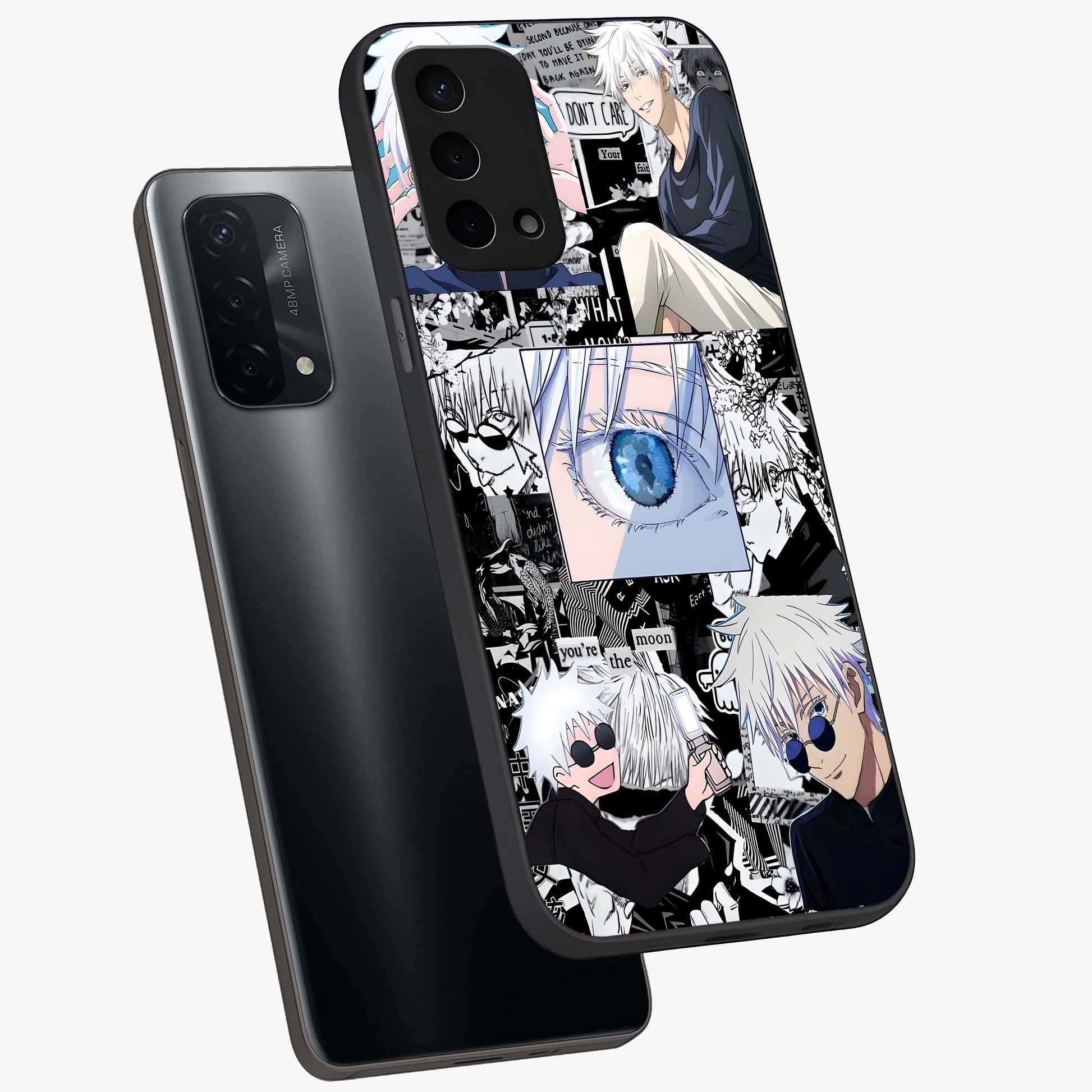 Infinity Sorcerer Chaos Glass Case displayed in angled mockup highlighting powerful magical design with fantasy aesthetic style.