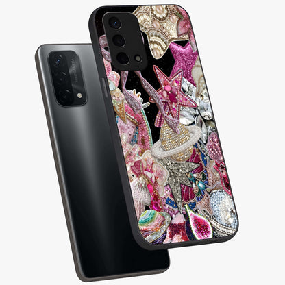 Starlit Jewel Dream Glass Case displayed in angled mockup highlighting glowing celestial jewel design with dreamy aesthetic.