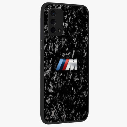 Carbon Speed Mark Glass Case upright view showcasing modern carbon speed graphic with bold automotive theme.