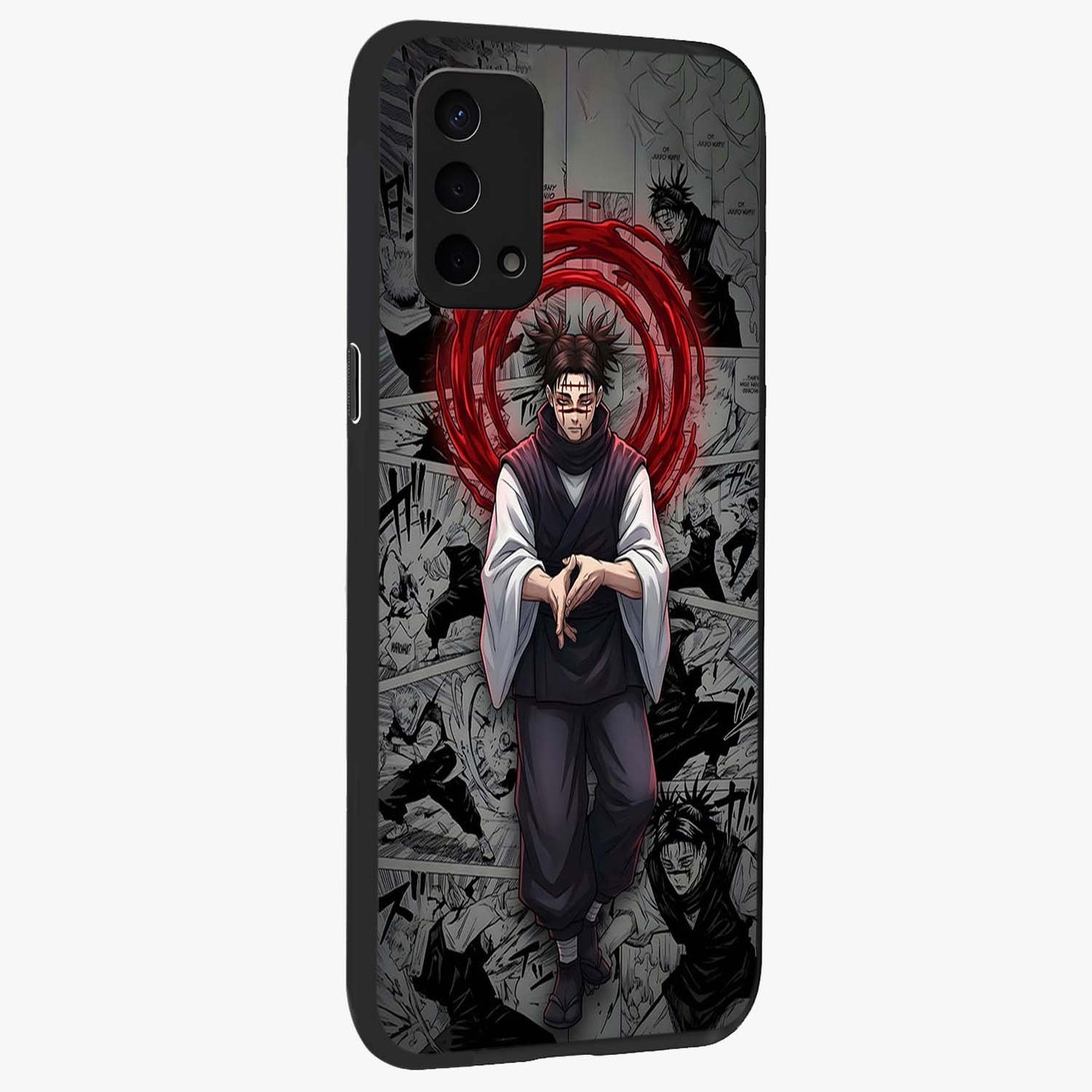 Cursed Ritual Ascension Glass Case upright view showcasing powerful ascension artwork with dark fantasy theme.