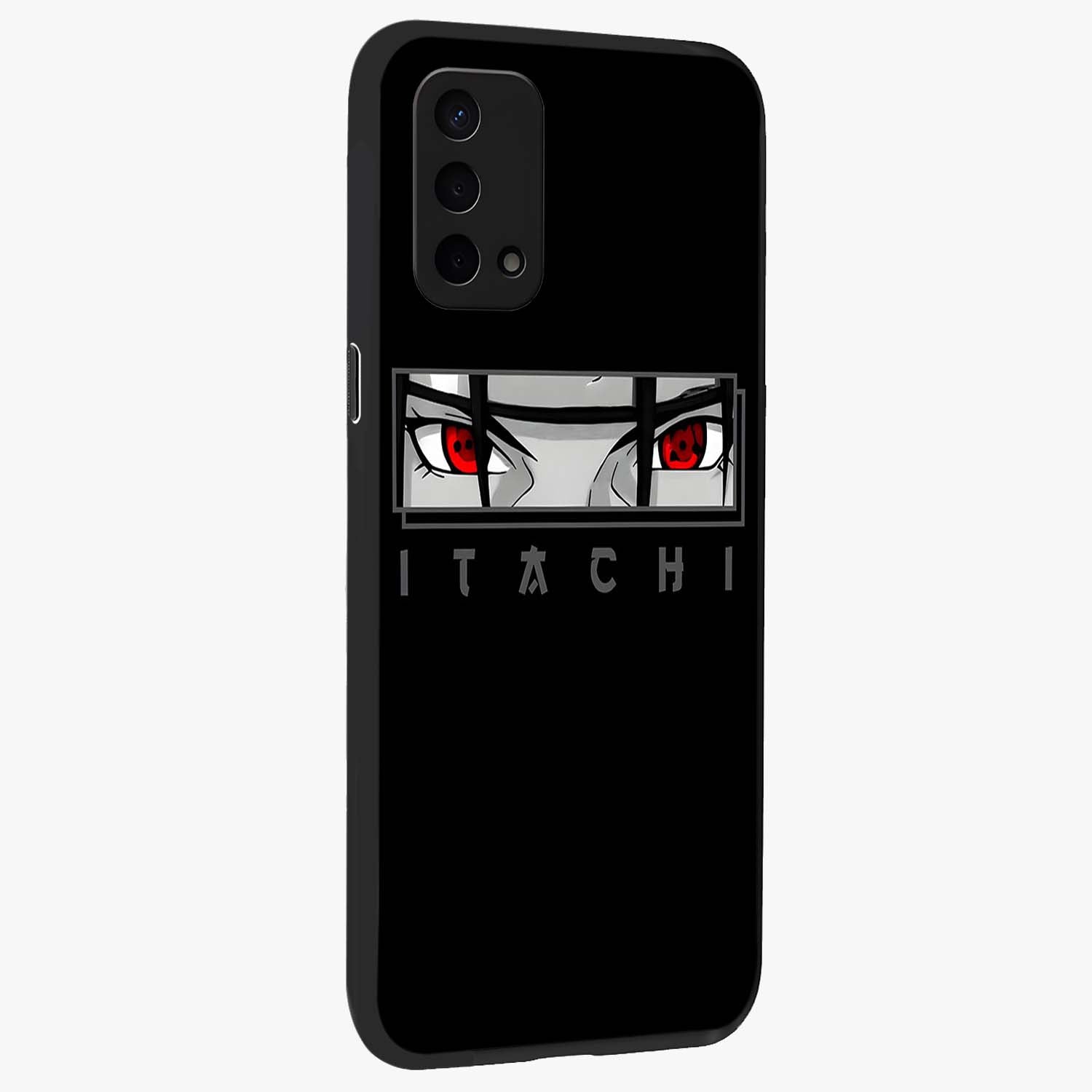 Scarlet Gaze Dominance Glass Case upright view showcasing powerful dramatic artwork with dominant artistic theme.