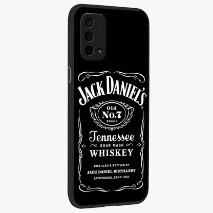 Vintage Whiskey Heritage Glass Case upright view showcasing stylish vintage whiskey artwork with timeless bar culture theme.