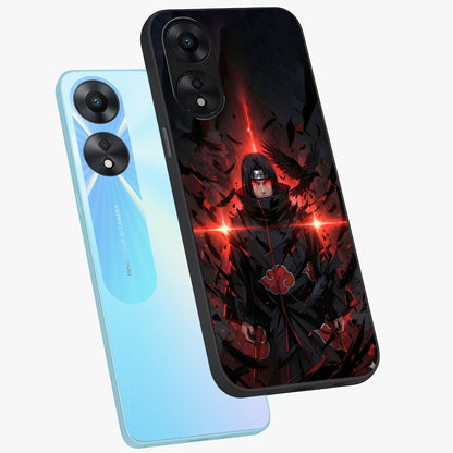Focused Blade Discipline Glass Case displayed in angled mockup highlighting clean minimal text artwork with modern aesthetic style.