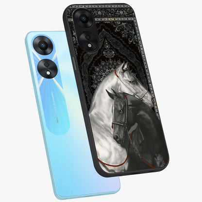 Majestic Ride Legacy Glass Case displayed in angled mockup highlighting sleek vehicle design with bold racing aesthetic.