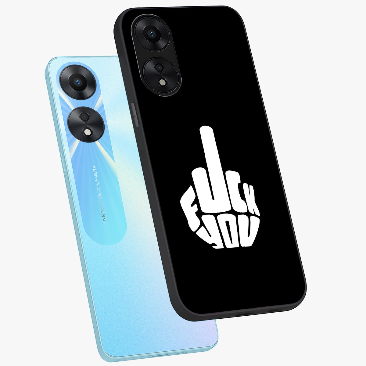 Rebel Mode On Glass Case displayed in angled mockup highlighting edgy text design with modern street aesthetic.
