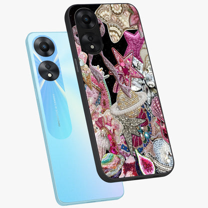 Starlit Jewel Dream Glass Case displayed in angled mockup highlighting glowing celestial jewel design with dreamy aesthetic.
