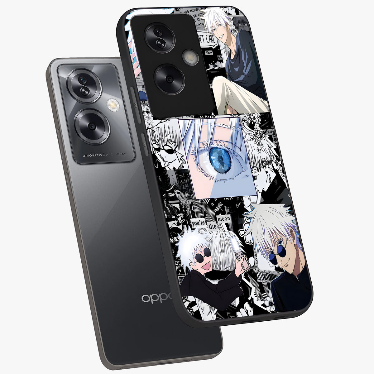 Infinity Sorcerer Chaos Glass Case displayed in angled mockup highlighting powerful magical design with fantasy aesthetic style.