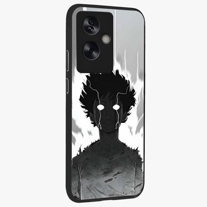 Awakened Inner Rage Glass Case upright view showcasing dramatic artwork with strong expressive aesthetic.