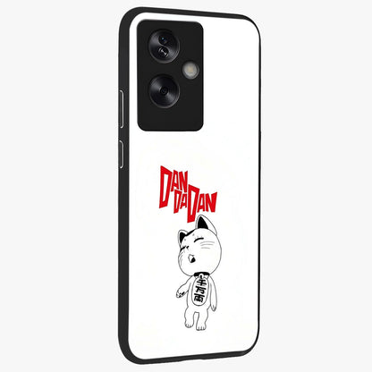 Playful Spirit Charm Glass Case upright view showcasing vibrant charm artwork with fun artistic theme.