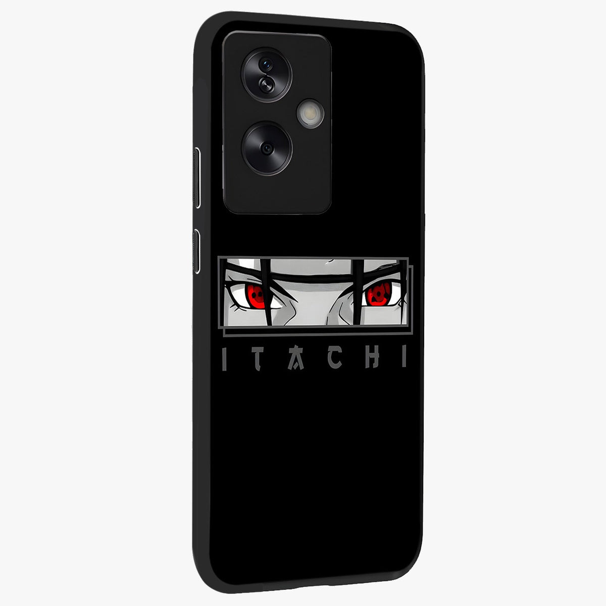 Scarlet Gaze Dominance Glass Case upright view showcasing powerful dramatic artwork with dominant artistic theme.