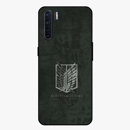 Wings Of Freedom Glass Case showing flat back view with symbolic wings artwork and glossy glass finish.