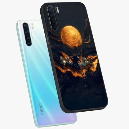 Golden Royal Heritage Glass Case displayed in angled mockup highlighting luxurious heritage design with golden aesthetic style.