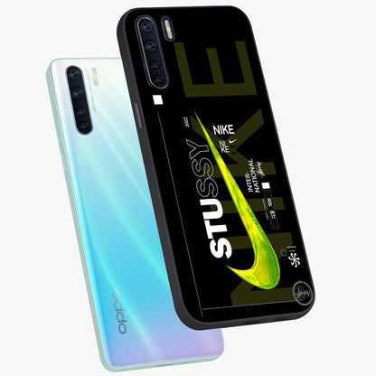 Neon Street Edition Glass Case displayed in angled mockup highlighting vibrant urban design with bold street aesthetic.