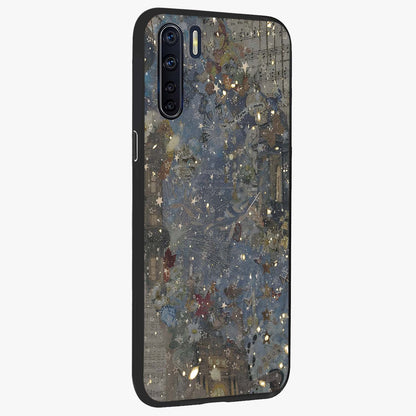 Aesthetic Astrolophia Glass Case upright view showcasing soft aesthetic theme with stylish modern look.