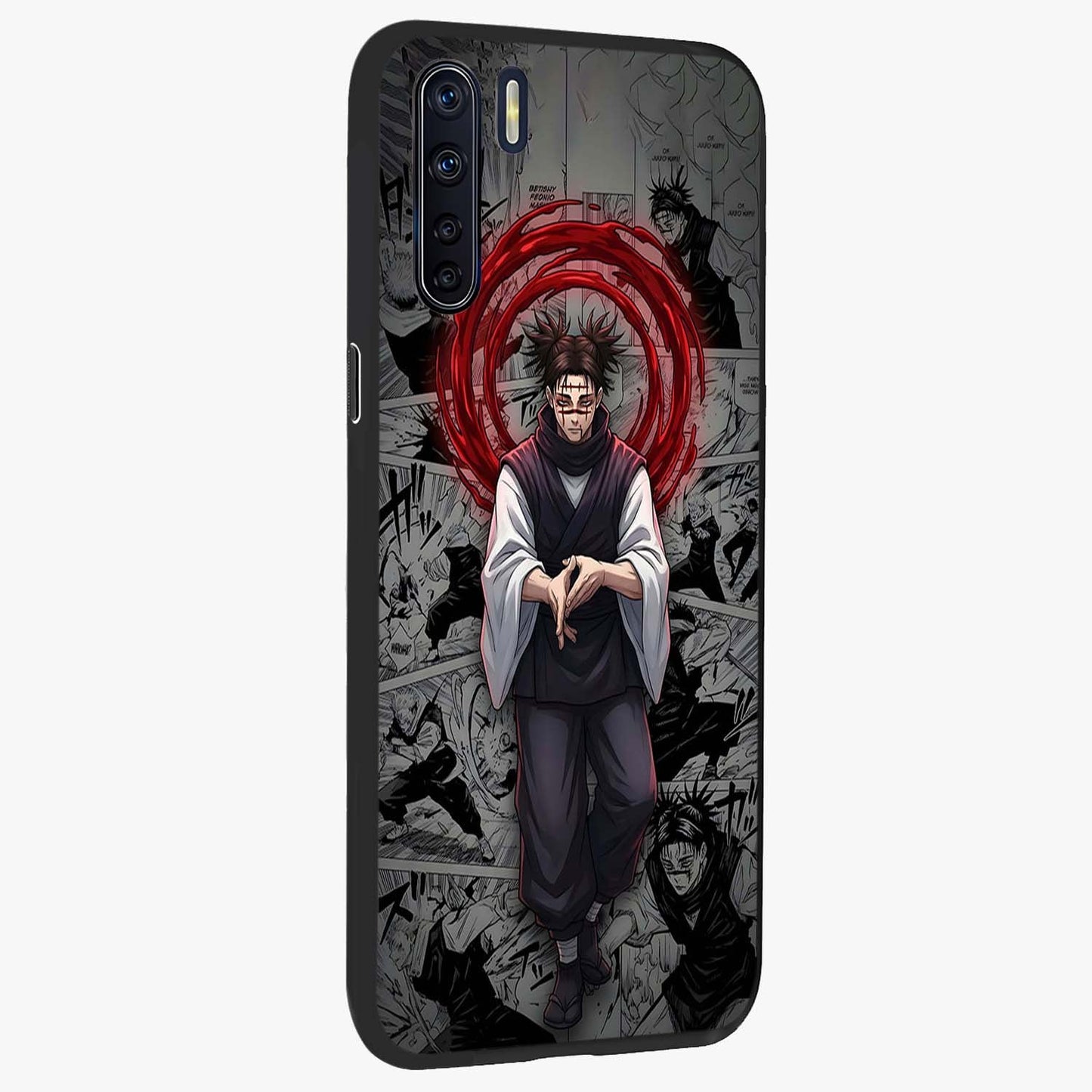 Cursed Ritual Ascension Glass Case upright view showcasing powerful ascension artwork with dark fantasy theme.