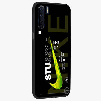 Neon Street Edition Glass Case upright view showcasing colorful neon artwork with modern street culture theme.