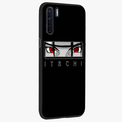 Scarlet Gaze Dominance Glass Case upright view showcasing powerful dramatic artwork with dominant artistic theme.
