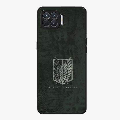 Wings Of Freedom Glass Case showing flat back view with symbolic wings artwork and glossy glass finish.