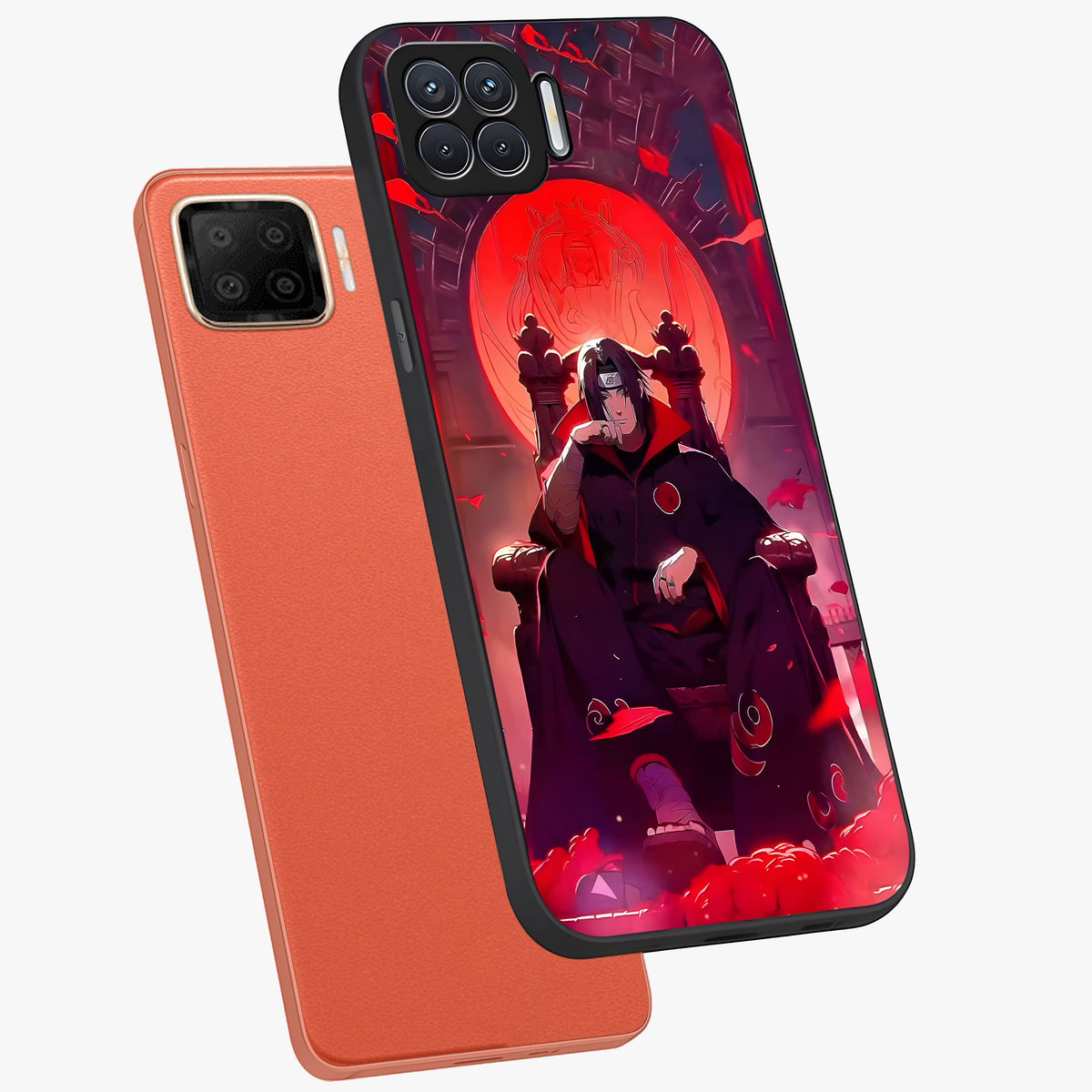 Blood Moon Sovereign Glass Case displayed in angled mockup highlighting dark celestial moon design and dramatic theme.