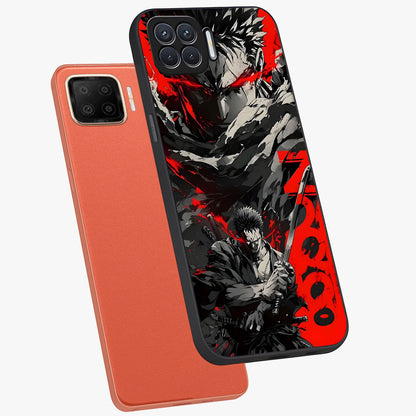 Demon Sword Resolve Glass Case displayed in angled mockup highlighting powerful demon sword illustration with dark fantasy aesthetic.