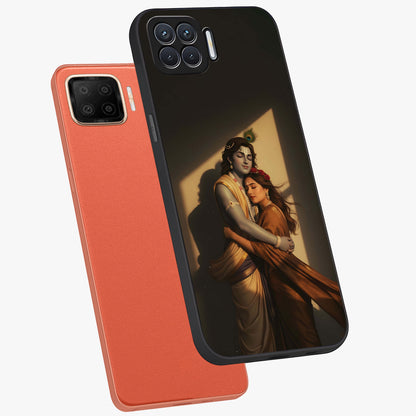 Divine Eternal Love Glass Case displayed in angled mockup highlighting elegant divine inspired design with peaceful aesthetic.