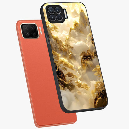Gates Of Illumination Glass Case displayed in angled mockup highlighting radiant portal inspired design with fantasy aesthetic.