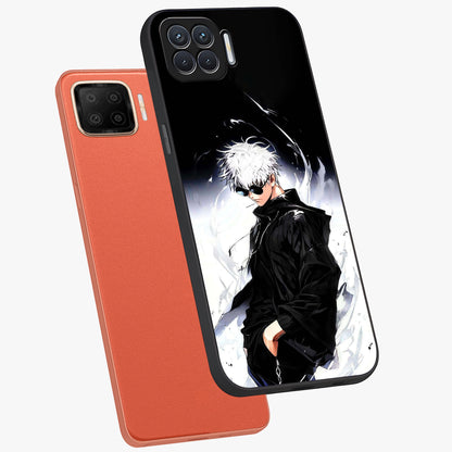 Limitless Shadow King Glass Case displayed in angled mockup highlighting dramatic dark hero design with intense aesthetic.