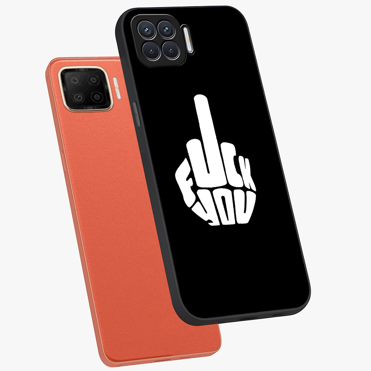 Rebel Mode On Glass Case displayed in angled mockup highlighting edgy text design with modern street aesthetic.