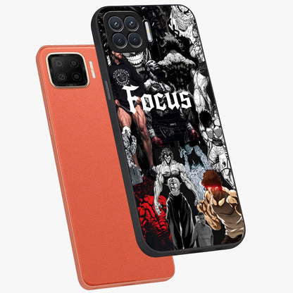 Relentless Power Focus Glass Case displayed in angled mockup highlighting bold statement design with modern aesthetic style.