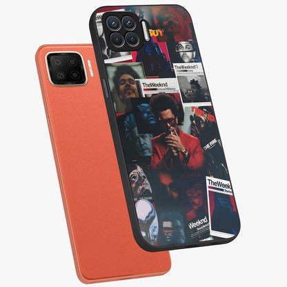 The Weeknd Glass Case displayed in angled mockup highlighting stylish pop culture inspired design with modern aesthetic.