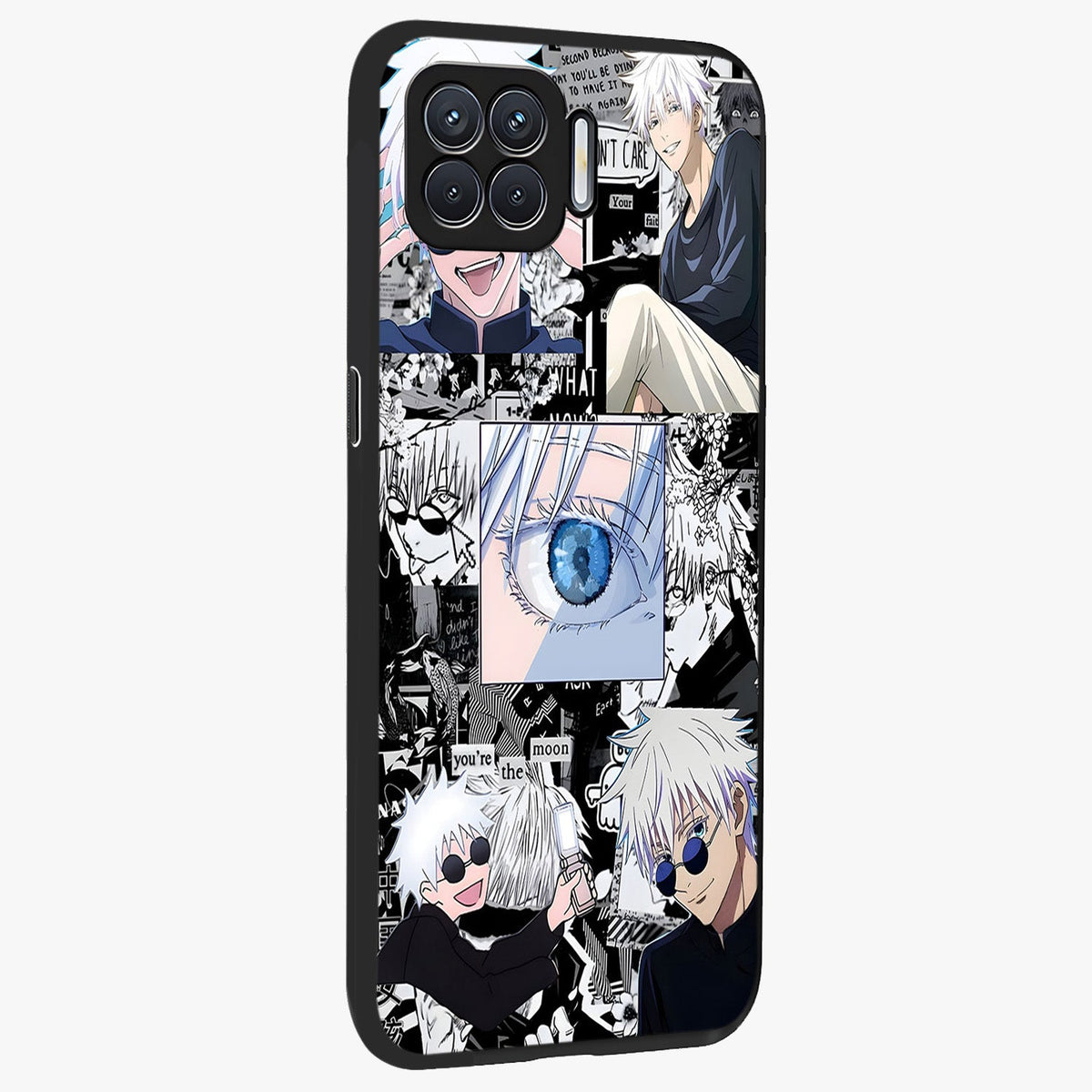 Infinity Sorcerer Chaos Glass Case upright view showcasing dramatic sorcerer artwork with chaotic mystical theme.