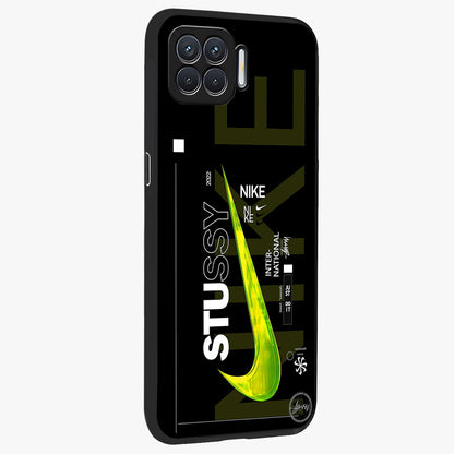 Neon Street Edition Glass Case upright view showcasing colorful neon artwork with modern street culture theme.