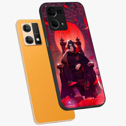 Blood Moon Sovereign Glass Case displayed in angled mockup highlighting dark celestial moon design and dramatic theme.