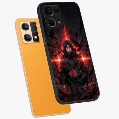 Focused Blade Discipline Glass Case displayed in angled mockup highlighting clean minimal text artwork with modern aesthetic style.